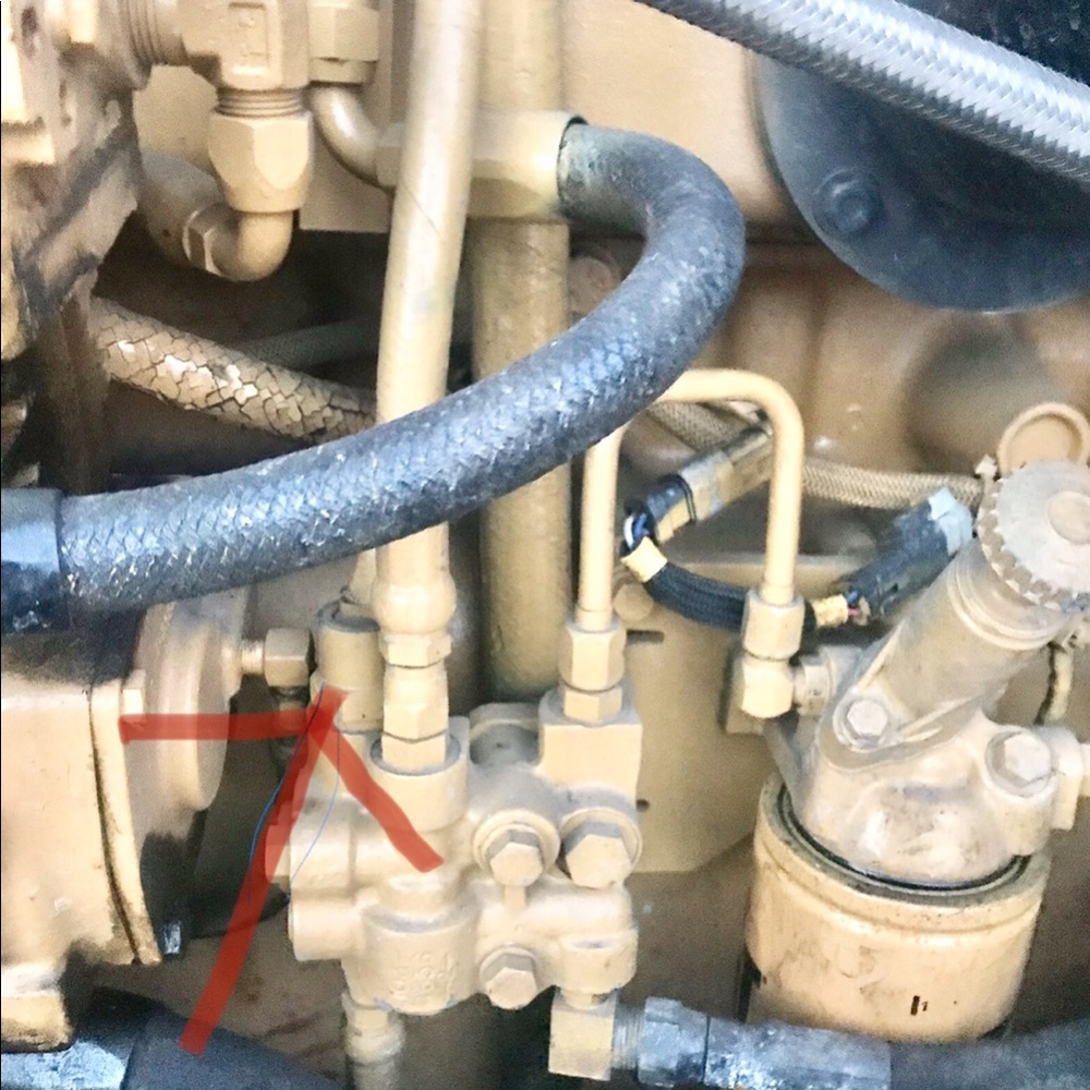 CAT FUEL TEMP SENSOR AND TURBO BOOST POWER HARNESS